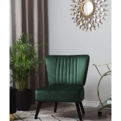 VAASA - Fauteuil - Groen - Fluweel