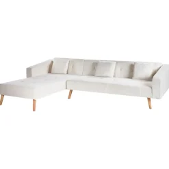VADSO - Hoekslaapbank - Gebroken wit - Rechterzijde - Bouclé