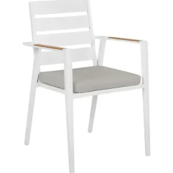 VALCANETTO/TAVIANO - Tuinset voor 6 - Grijs - Aluminium