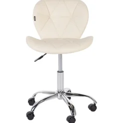 VALETTA - Bureaustoel - Beige - Kunstleer