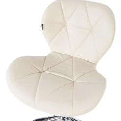 VALETTA - Bureaustoel - Beige - Kunstleer