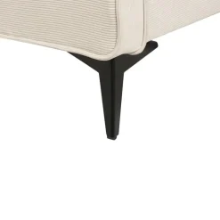 VALOGNES - Tweepersoonsbed - Beige - 180 x 200 cm - Corduroy