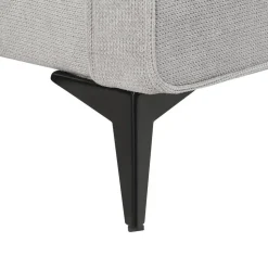 VALOGNES - Tweepersoonsbed - Lichtgrijs - 180 x 200 cm - Corduroy