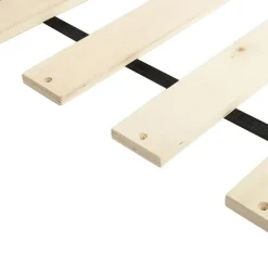 VALOGNES - Tweepersoonsbed - Lichtgrijs - 180 x 200 cm - Corduroy