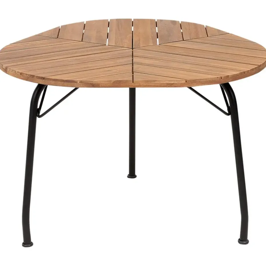 VARENNA - Tuintafel - Lichtbruin - 110 cm - Acaciahout