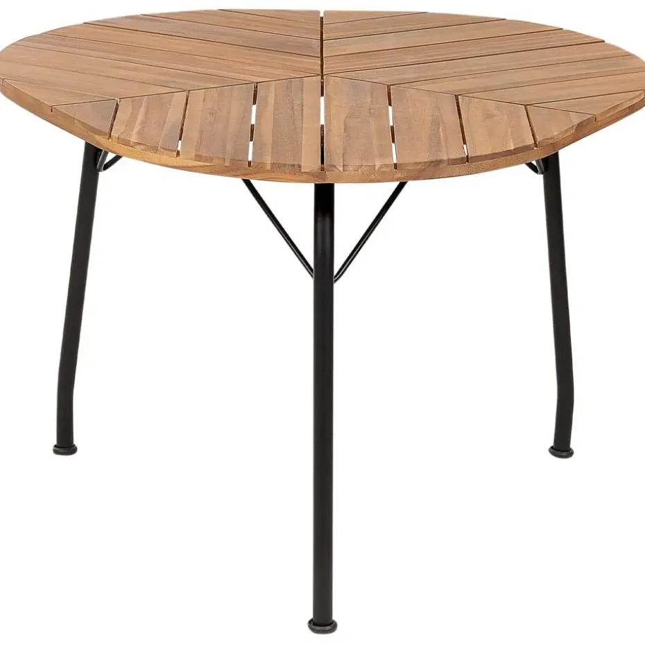 VARENNA - Tuintafel - Lichtbruin - 110 cm - Acaciahout