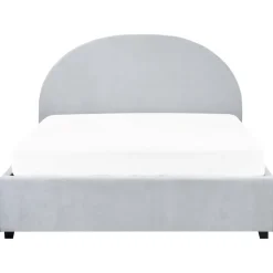 VAUCLUSE - Bed met opbergruimte - Lichtblauw - 140 x 200 cm - Stof