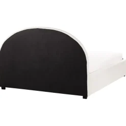 VAUCLUSE - Bed met opbergruimte - Gebroken wit - 160 x 200 cm - Bouclé