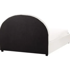 VAUCLUSE - Bed met opbergruimte - Gebroken wit - 140 x 200 cm - Bouclé