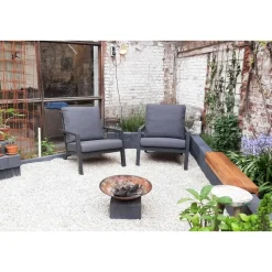 VDG Atlanta loungestoel - Antraciet