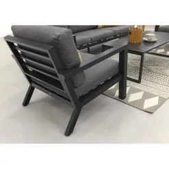 VDG Hugo stoel-bank loungeset - antraciet