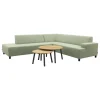 VDG Malaga/Mindo - hoekbank loungeset chaise longue - green