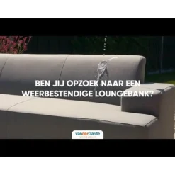 VDG Malaga/Mindo - hoekbank loungeset chaise longue - green