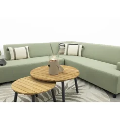 VDG Malaga/Mindo - hoekbank loungeset chaise longue - green