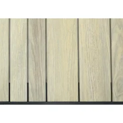 VDG Nola tuintafel 160x90 cm. - Antraciet/Houtlook