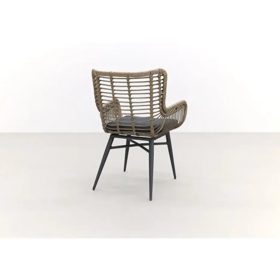 VDG Set van 4 - Jasmine dining tuinstoel - Naturel