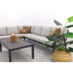 VDG Viento/Atlanta hoek loungeset (4-delig) - Royal Grey/Antraciet