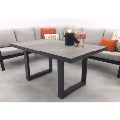 VDG Viento/Darwin lounge-/diningset (4-delig) - Royal Grey/Antraciet