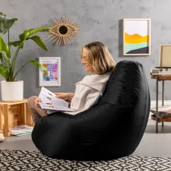 Veeva Zitzak Gaming - Zitzak Buiten - Zwart