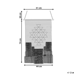 VEHARI - Wanddecoratie - Beige - Katoen