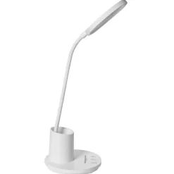 VELA - Bureaulamp LED - Wit - Synthetisch materiaal