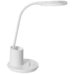 VELA - Bureaulamp LED - Wit - Synthetisch materiaal