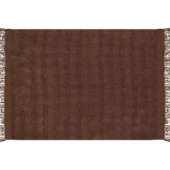 VELLA - Deken - Bruin - 150 x 200 cm - Katoen