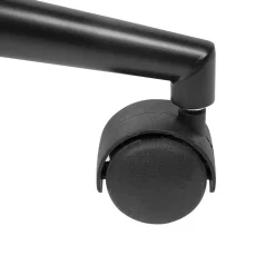 VENICE - Bureaustoel - Grijs - Fluweel