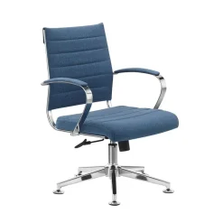 Vergaderstoel Cádiz Jeans-Blauw - Stof