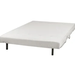 VESTFOLD - Slaapbank - Lichtgrijs - Polyester