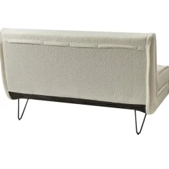 VESTFOLD - Slaapbank - Lichtbeige - Bouclé