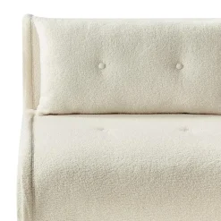 VESTFOLD - Slaapbank - Lichtbeige - Bouclé