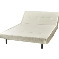 VESTFOLD - Slaapbank - Lichtbeige - Bouclé