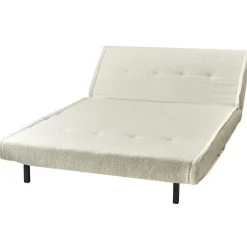 VESTFOLD - Slaapbank - Lichtbeige - Bouclé