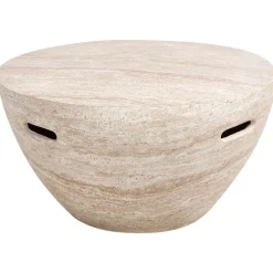 VICARELLO - Salontafel - Beige - Lichtbeton (MgO)