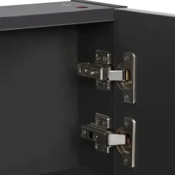 vidaXL - Badkamerkast - Antraciet - MDF