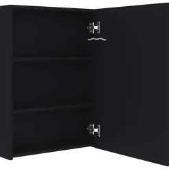 vidaXL - Badkamerkast - Antraciet - MDF