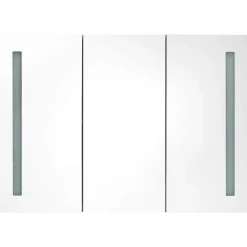 vidaXL - Badkamerkast - Grijs - MDF - 89 x 14 x 62 cm