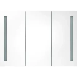 vidaXL - Badkamerkast - Grijs - MDF - 89 x 14 x 62 cm