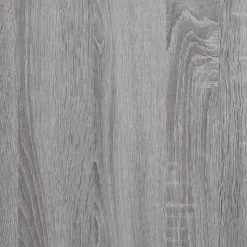 vidaXL - Badkamerkast - Grijs - Bewerkt hout