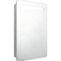 vidaXL - Badkamerkast - Grijs - MDF