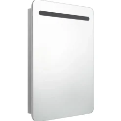 vidaXL - Badkamerkast - Grijs - MDF