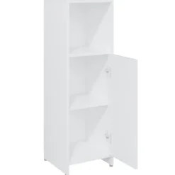 vidaXL - Badkamerkast - Wit - Bewerkt hout