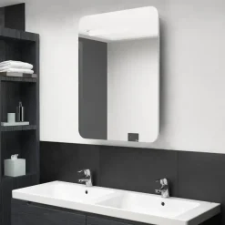 vidaXL - Badkamerkast - Wit - MDF