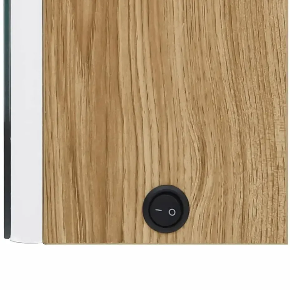 vidaXL - Badkamerkast - Wit - MDF