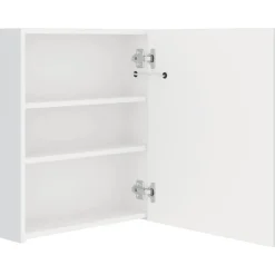 vidaXL - Badkamerkast - Wit - MDF