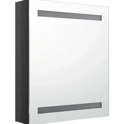 vidaXL - Badkamerkast - Zwart - MDF