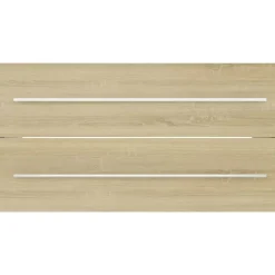 vidaXL - Badkamermeubelset - Bruin - Bewerkt hout