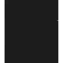 vidaXL - Badkamermeubelset - Zwart - Bewerkt hout