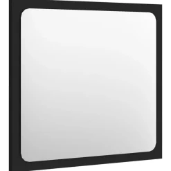 vidaXL - Badkamermeubelset - Zwart - Bewerkt hout - 41 x 38.5 x 46 cm